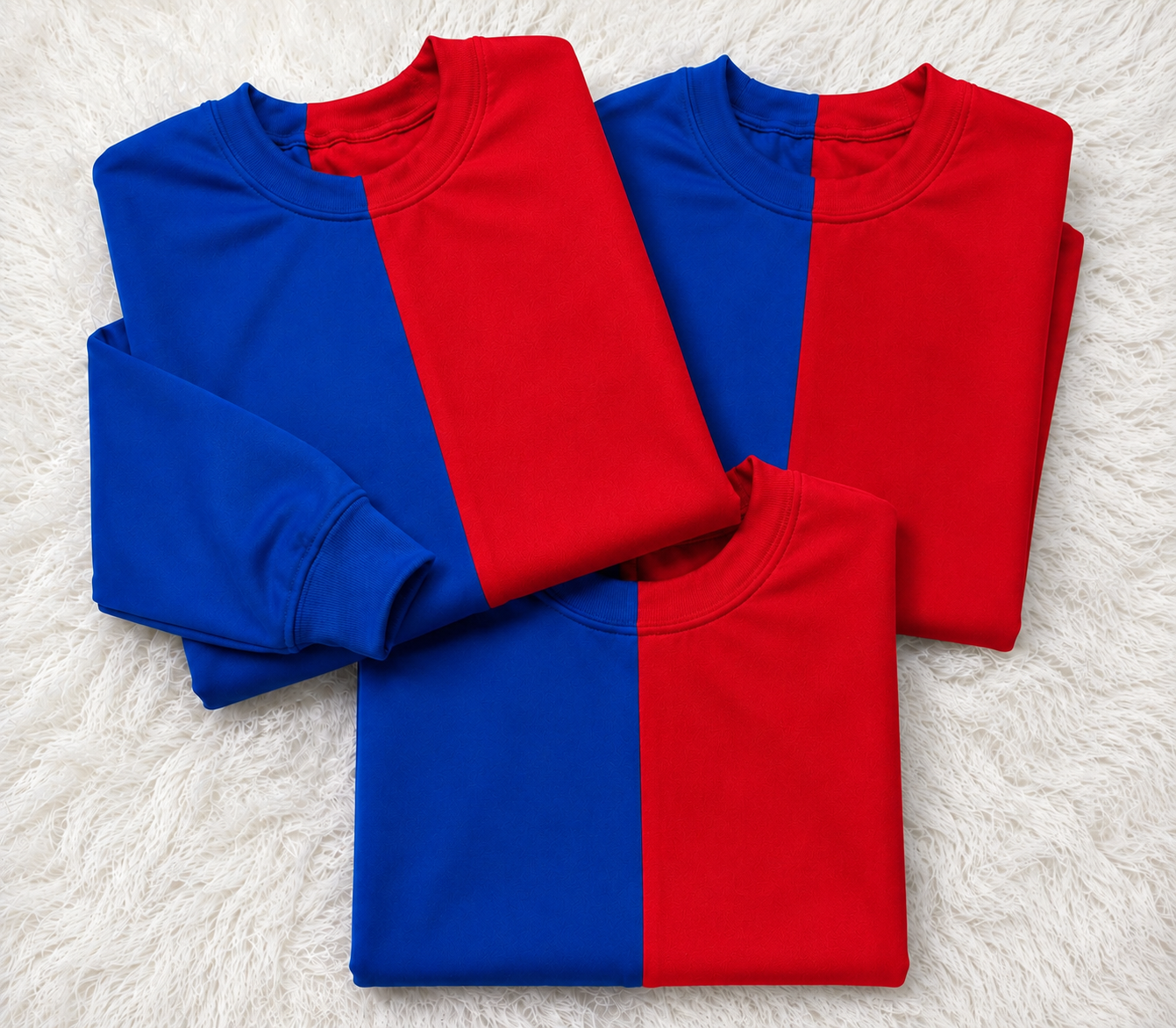 Split Color Crewneck Pre order *RETAIL*