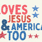 Jesus & America PNG
