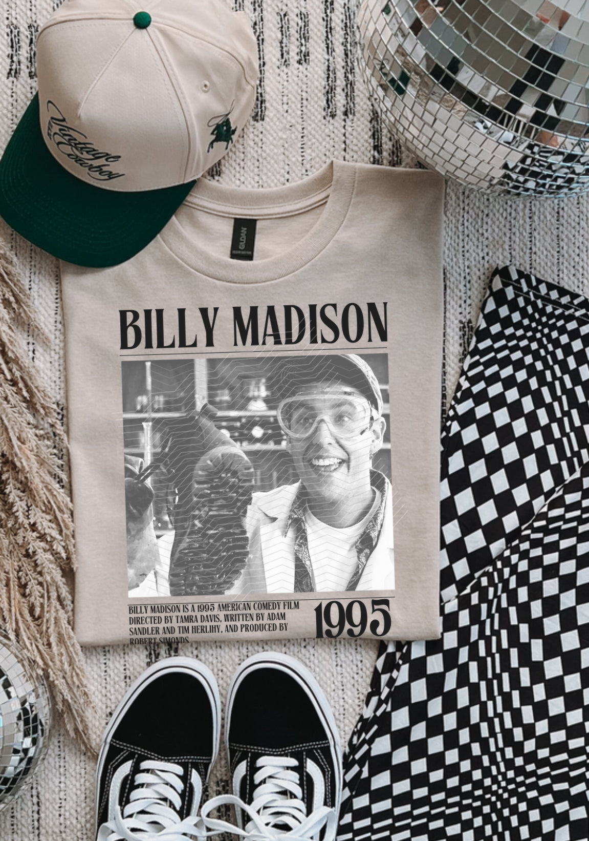 Billy Madison Black and White PNG