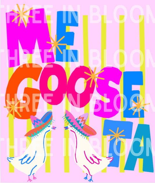 Me GOOSE Ta PNG (Star/stripe)