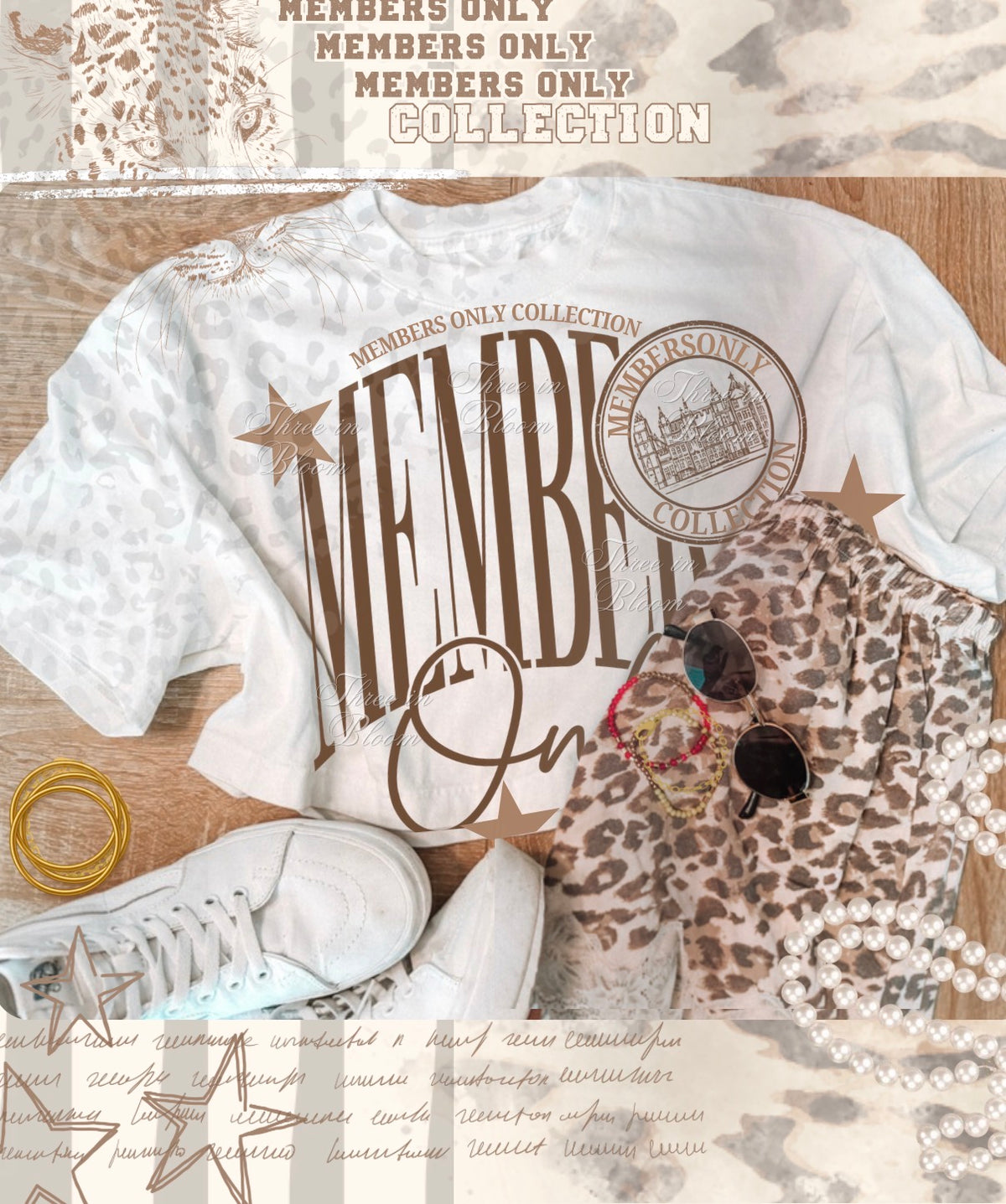 Members Only x Custom Tshirt