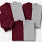 Split Color Crewneck Pre order *RETAIL*