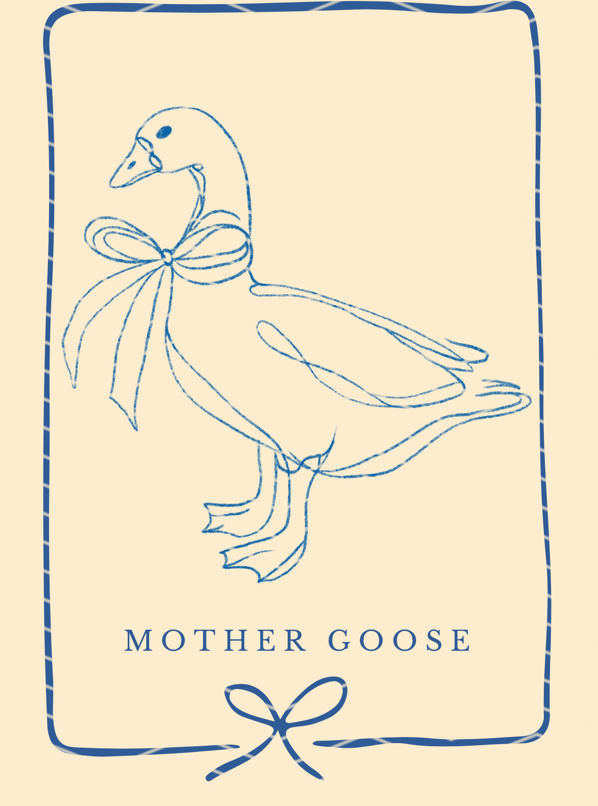 Vintage Mother Goose PNG
