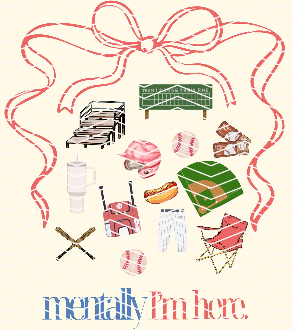 Mentally I’m here PNG Bundle