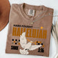 Hard fought hallelujah tee/crew