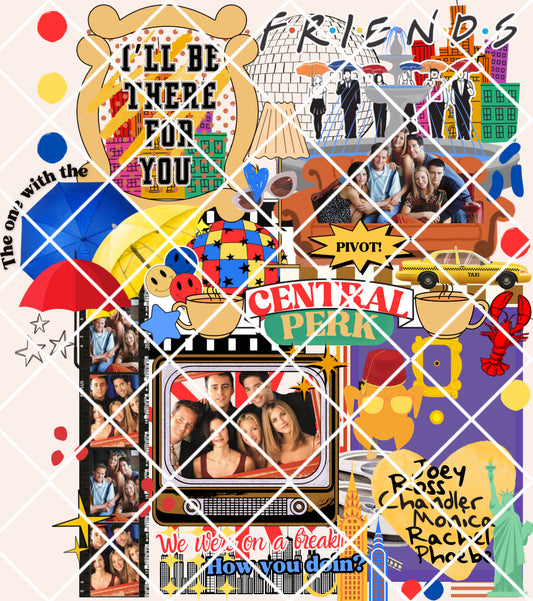 Friends PNG Collage