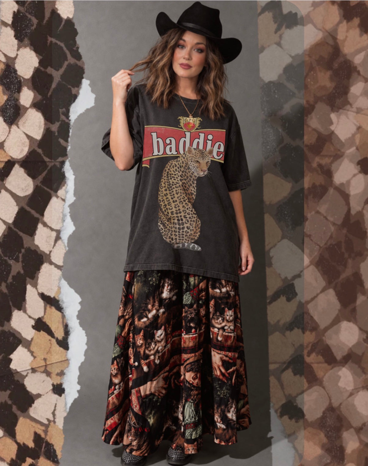 Baddie x Cheetah PNG