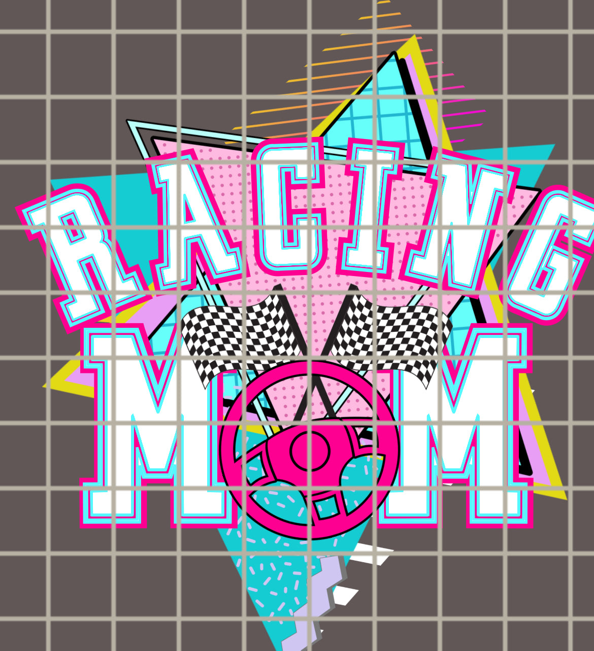 Racing Mom PNG