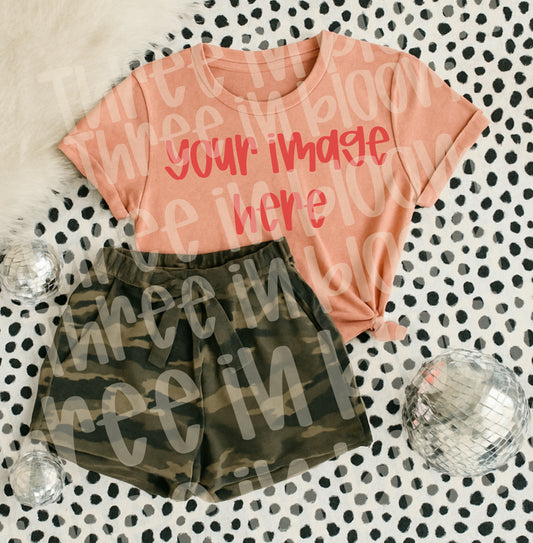 Preppy peachy Mock