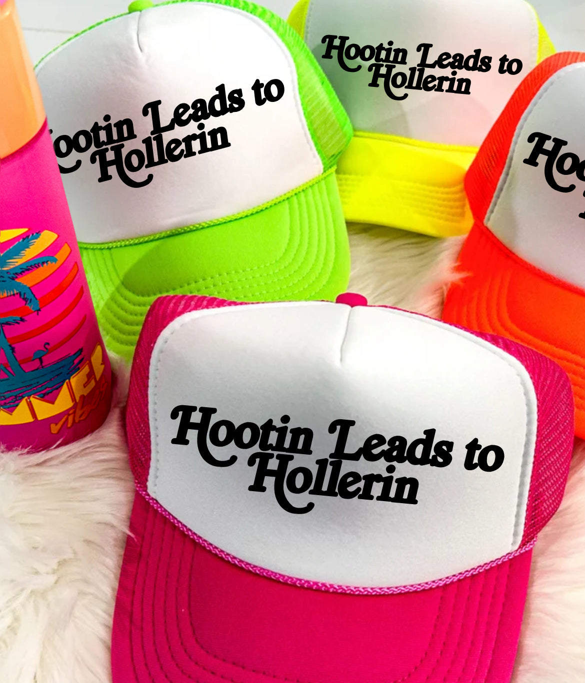 Neon Trucker Hats