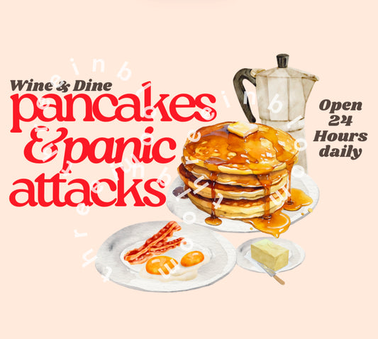 Pancakes and Panic Attacks PNG