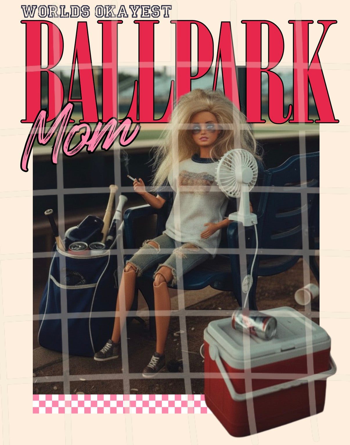 Ballpark Barbie PNG