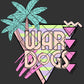 Retro palm war dogs
