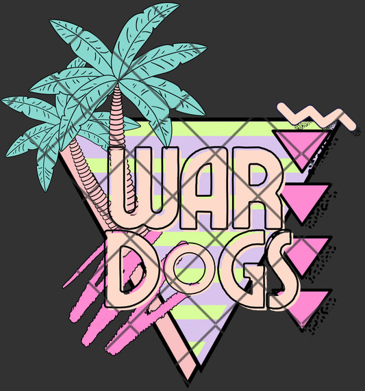Retro palm war dogs
