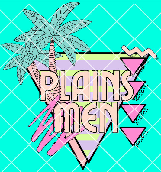 Retro palm Plainsmen