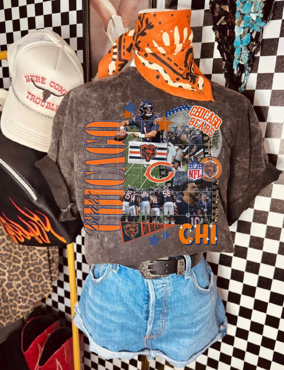 Da Bears Collage PNG