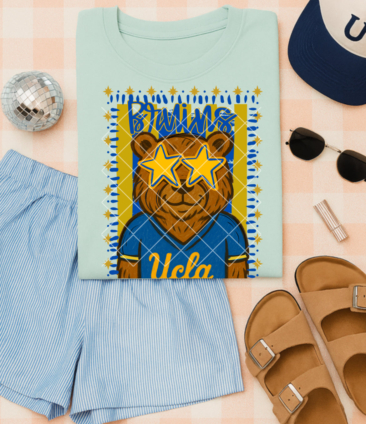 Mascot doodle UCLA