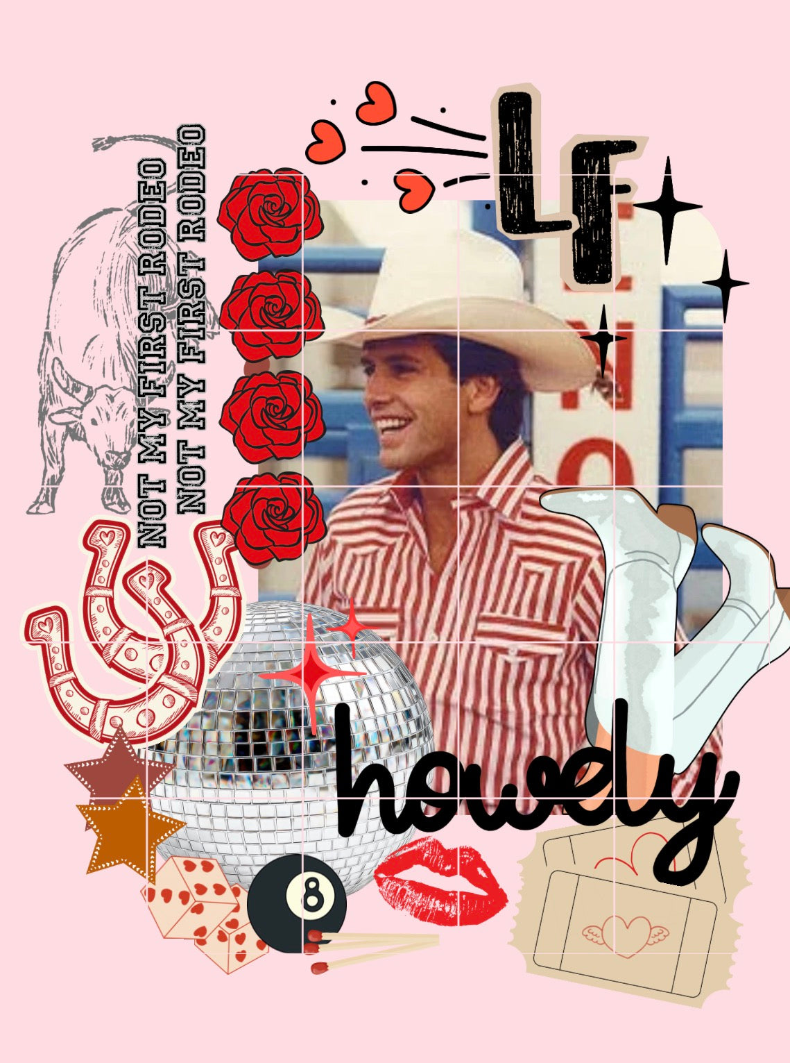 LF rodeo collage PNG