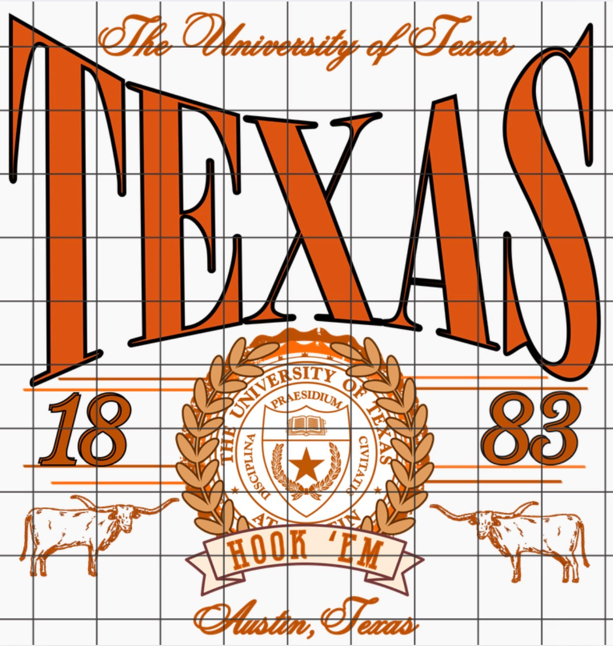 T X Vintage PNG