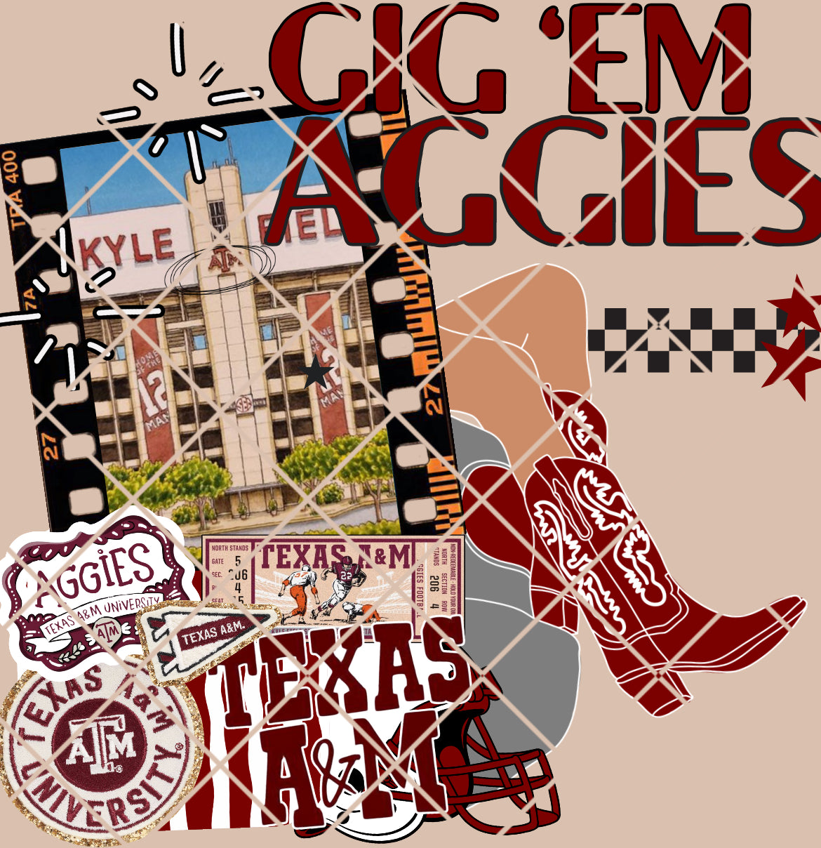Gameday Boot x Aggies
