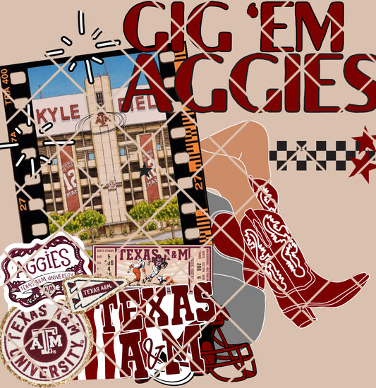 Gameday Boot x Aggies