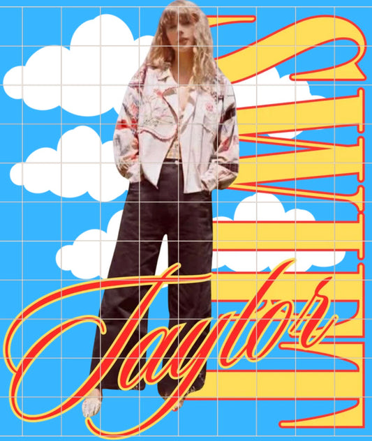 T S retro print PNG