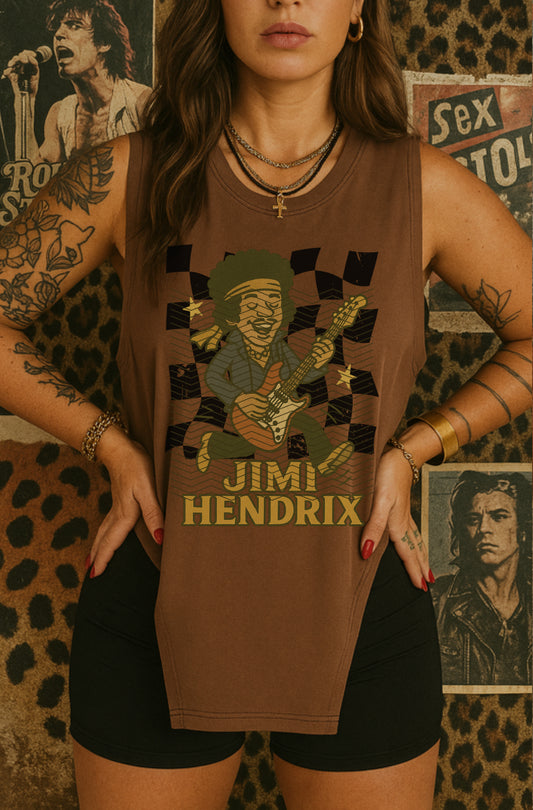 Retro music x Hendrix PNG