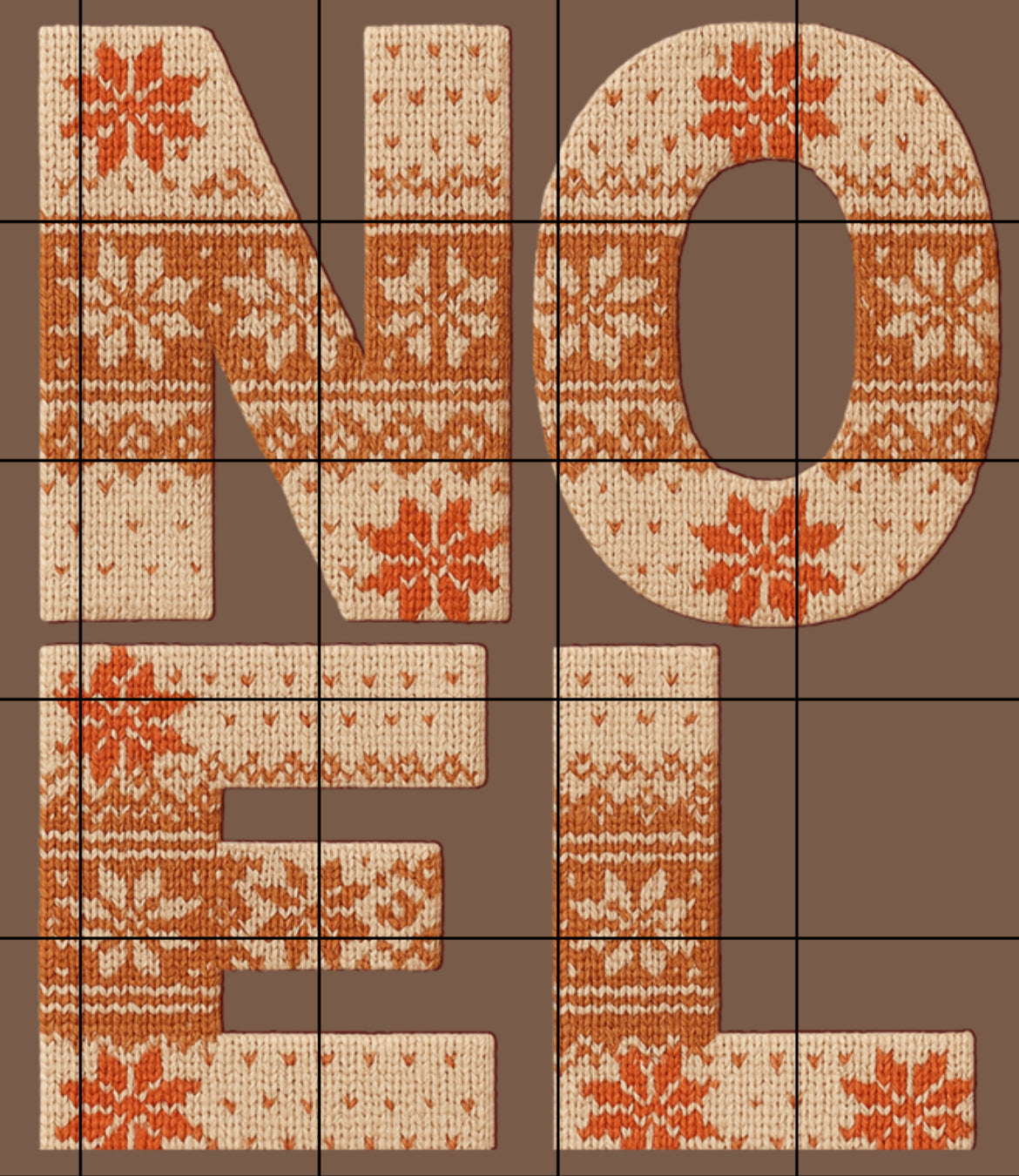 Noel faux sweater stitch PNG