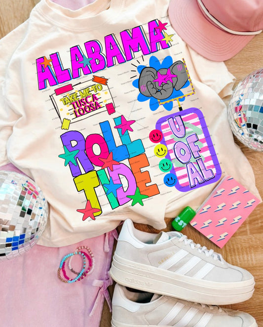 B A M A  Preppy Collage PNG