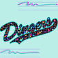 Dingers 90s retro PNG