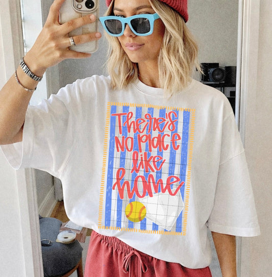 No place like home/softball PNG