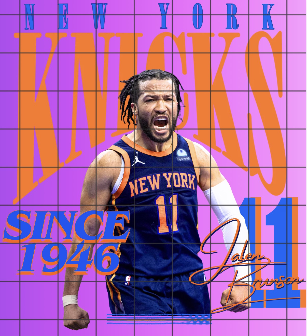 Knicks x Jalen PNG