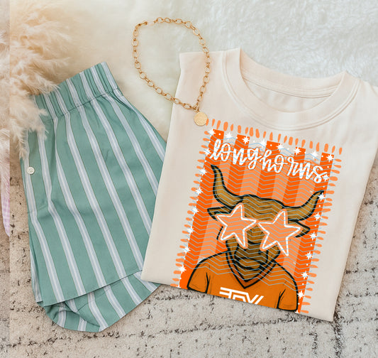 Mascot doodle longhorn