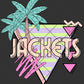 Retro palm jackets