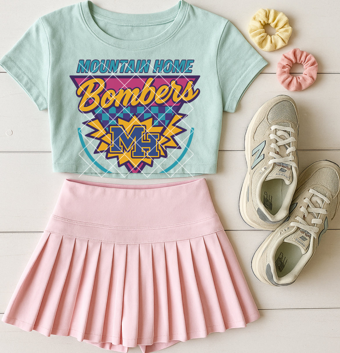 Mountain Home Retro PNG *Custom*