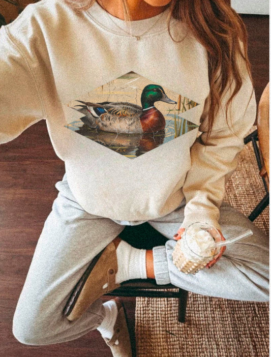 Vintage Mallard Crew