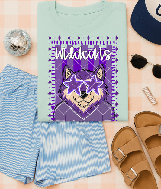 Mascot doodle wildcats