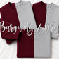 Split Color Crewnecks (WS)