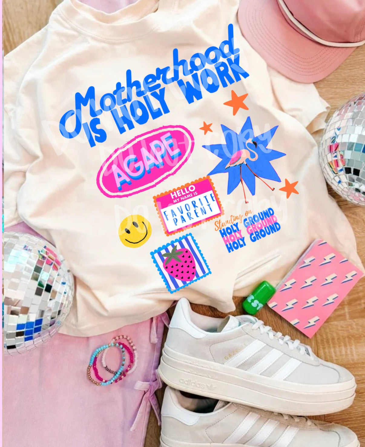 Motherhood x Holy Work PNG