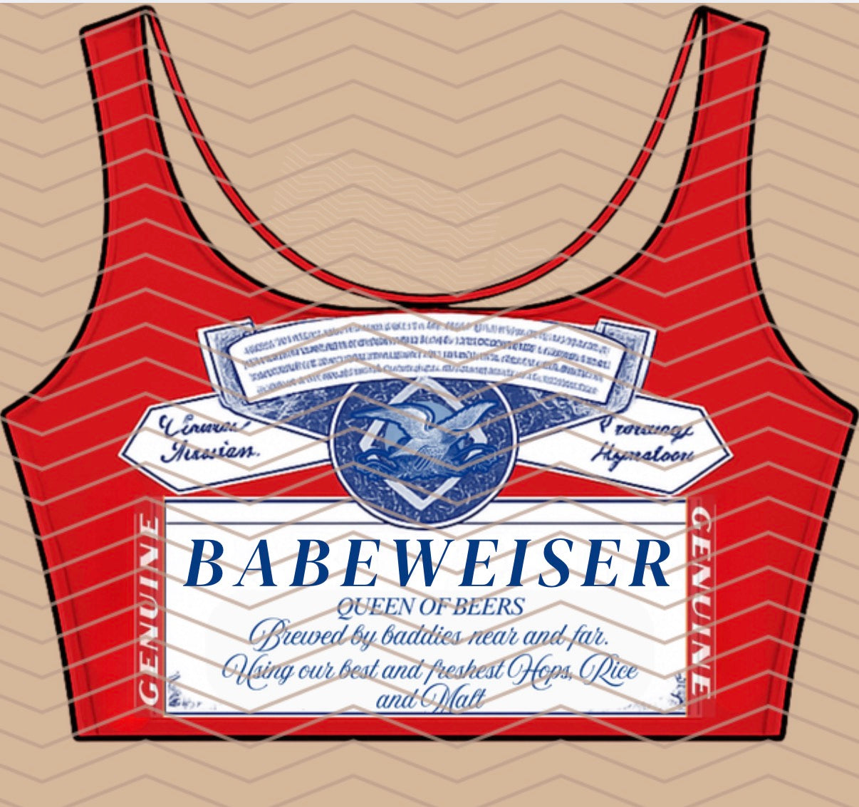 Bud/Babe Tankini PNG