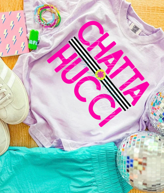 Chatt H U C C I x Hot Pink PNG