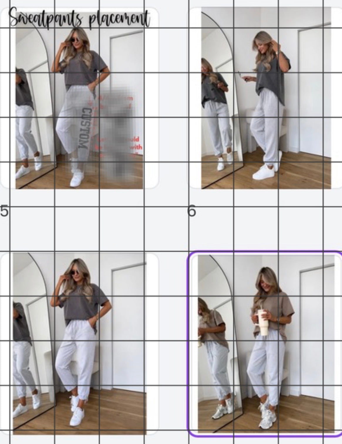 Sweatpants Template