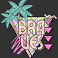 Braves Generic Retro Palm