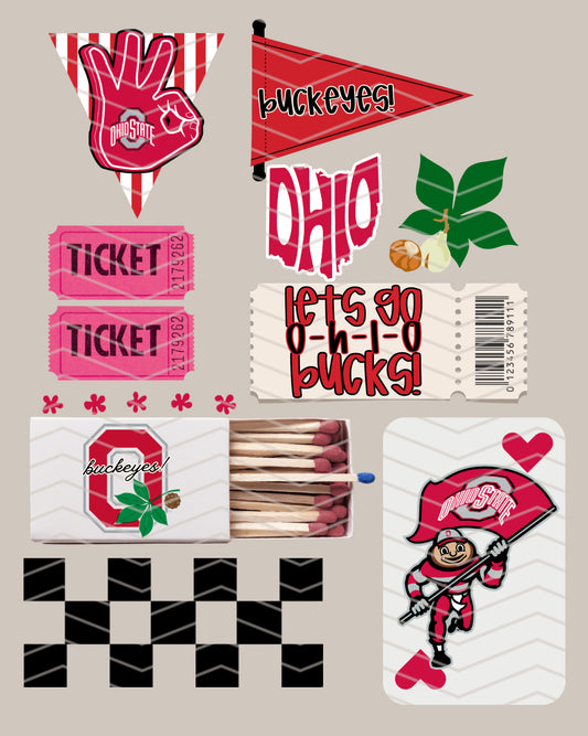 Ohio Matchbox collage