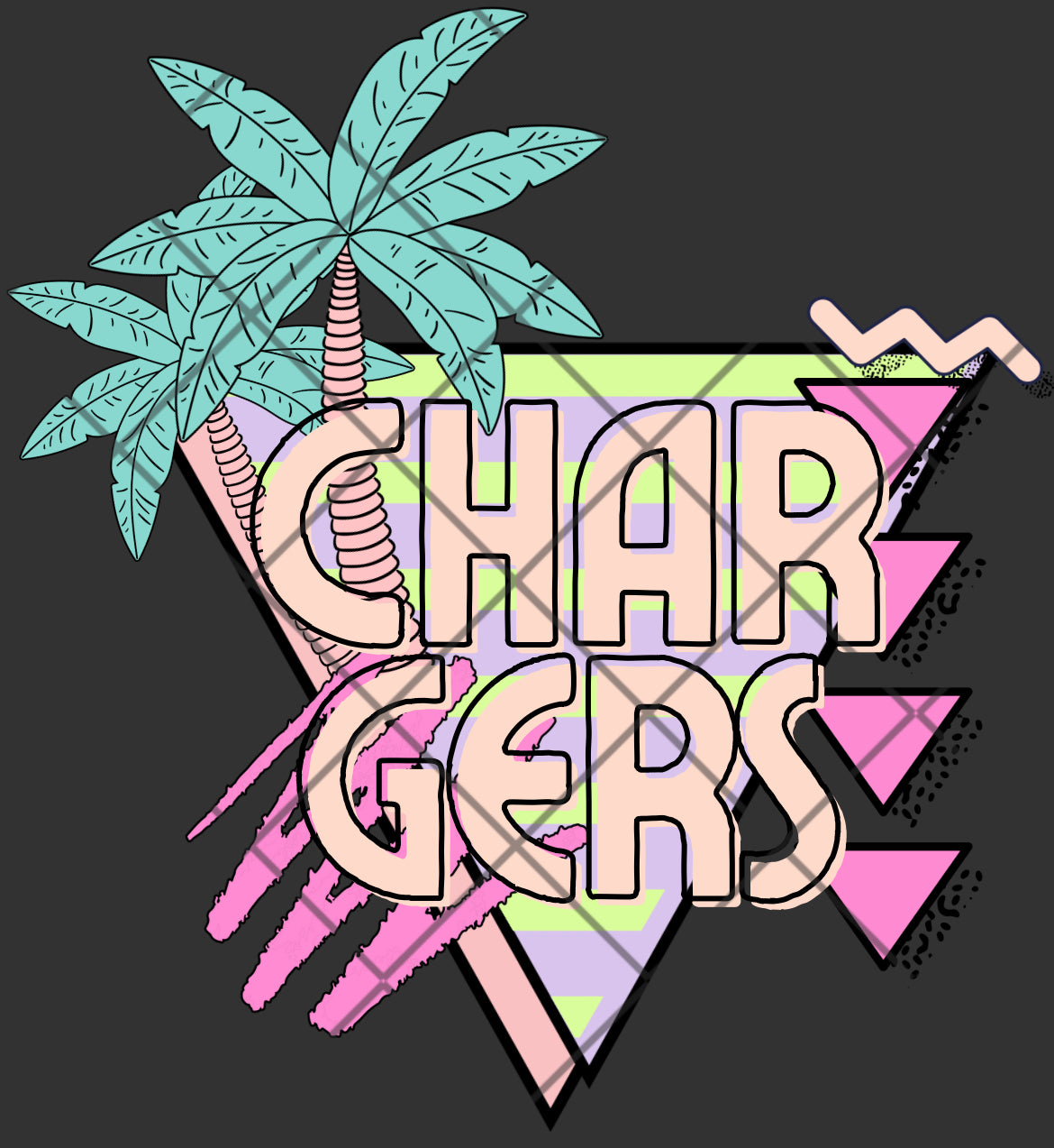 Retro palm chargers