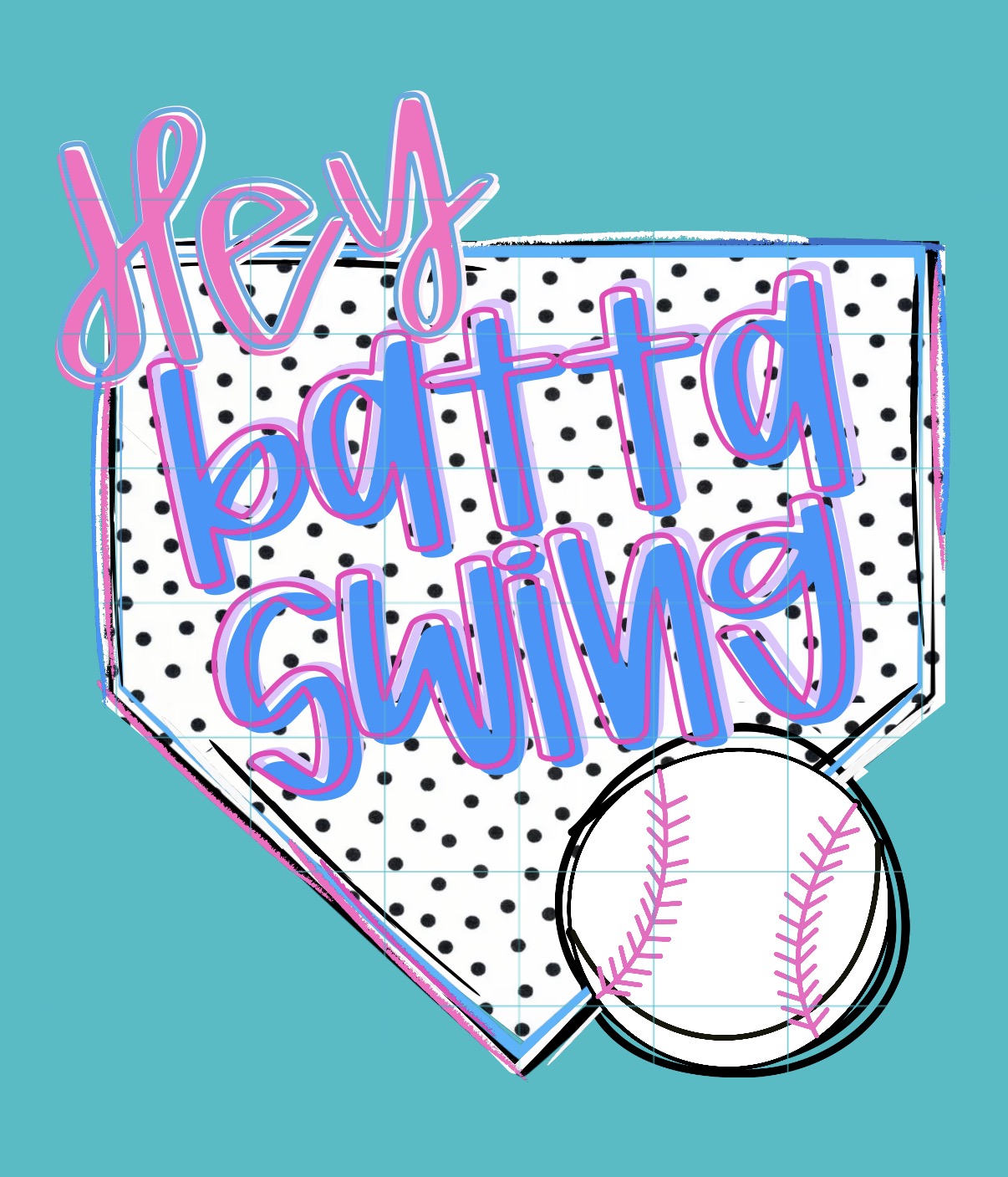 Hey Batta preppy PNG
