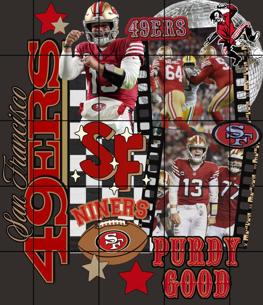 Niners PNG collage