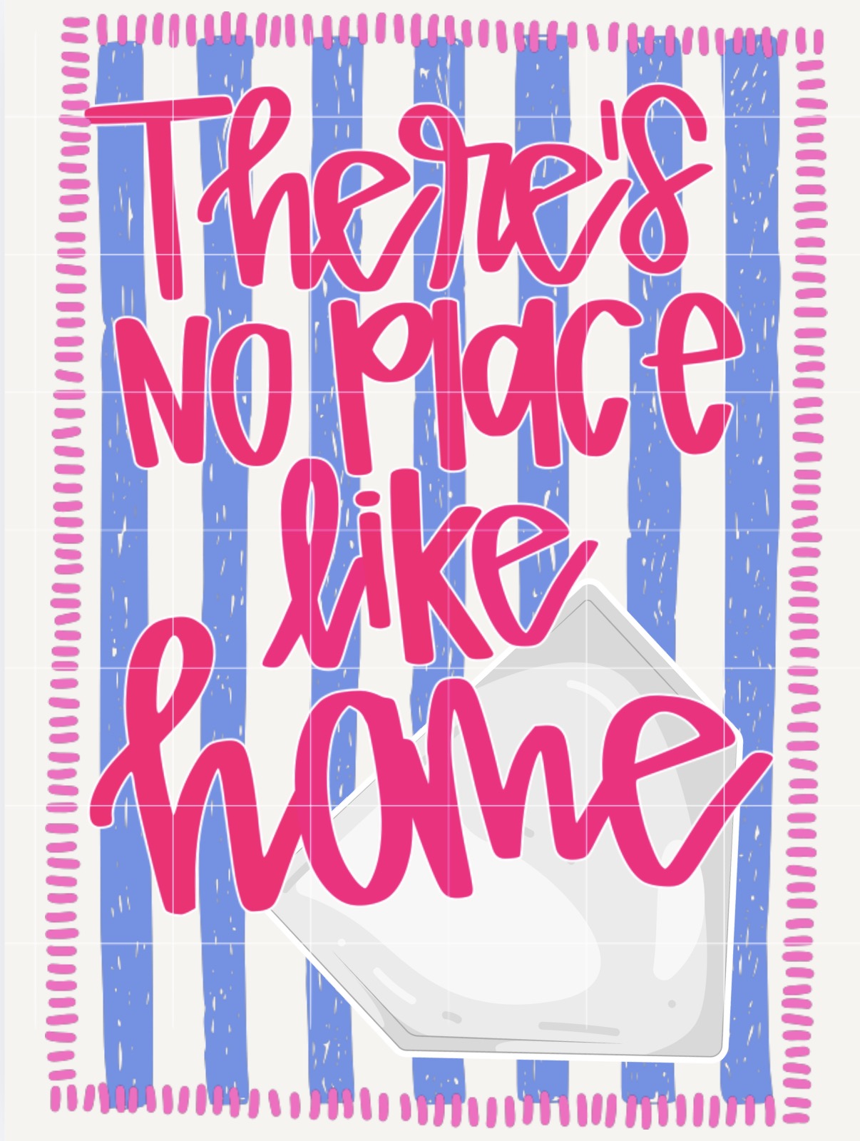 No place like home plate PNG