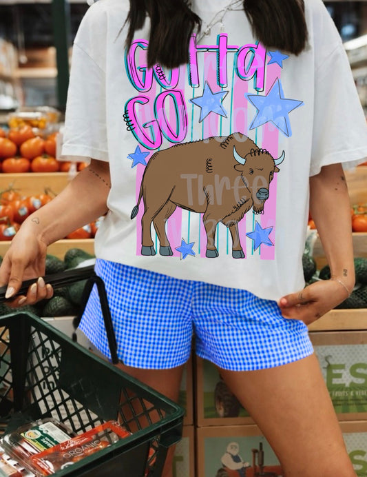 Gotta Go Buffalo PNG