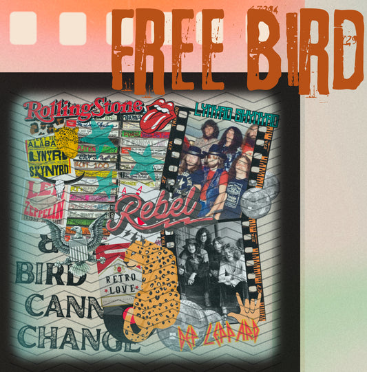 Free Bird Collage